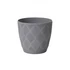 Virágcserép 13cm szürke flow petit  FP-5010-040