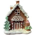 Led ház mézeskalács 12x14cm  QP2790