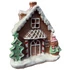 Led ház mézeskalács 12x14cm  QP2790