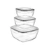 Ételtároló szett 3db-os 0,6L+1L+1,7L  4140024