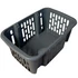 Kosár kicsi 29,5x19,5x12,5cm sötét szürke  80119