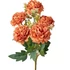 Selyemvirág csokor, 5 ágú, 29cm magas - Narancssárga   LD007-04